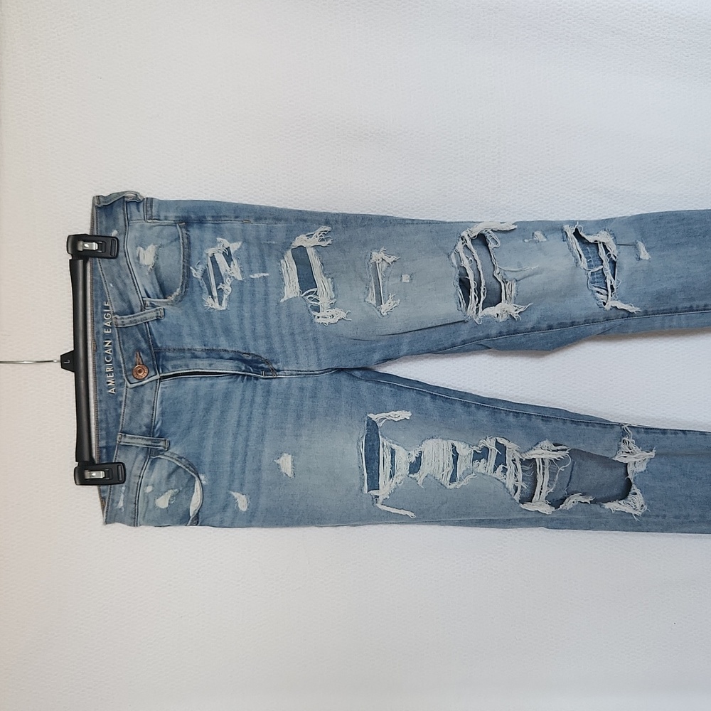 American Eagle Distressed HiRise Jegging Size 10